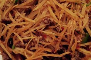 肉末土豆絲 肉末土豆絲