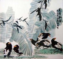 家禽集錦-國畫譚翃晶作品