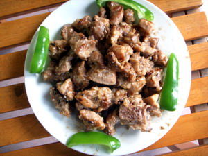 蒜蓉焗排骨 蒜蓉焗排骨