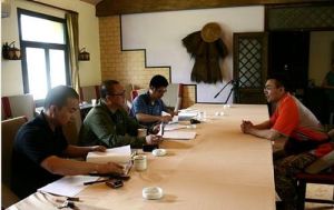 應徵者面試現場