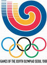  1988年韓國漢城第二十四屆奧運會會徽  