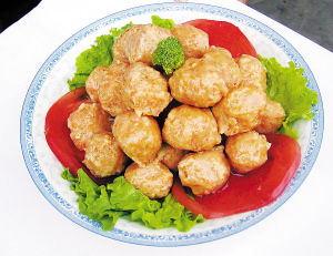 炸蝦仁丸子 炸蝦仁丸子