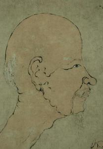 清羅聘丁敬像軸 清羅聘丁敬像軸