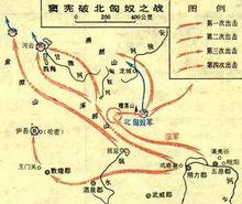 竇憲破北匈奴之戰