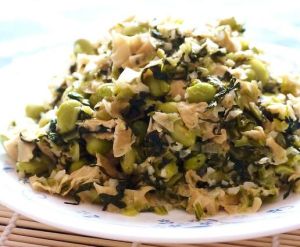 雪菜炒豆皮 雪菜炒豆皮