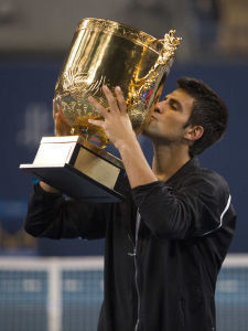 09年德約科維奇奪冠現場