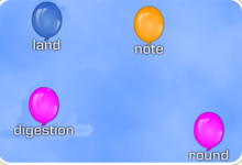 氣球打字練習 氣球打字練習