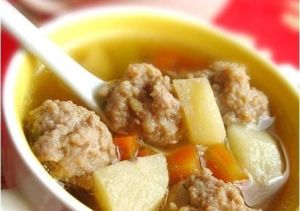 竹蔗馬蹄排骨湯 竹蔗馬蹄排骨湯