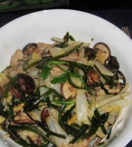 香菇炒白菜鹹齏 香菇炒白菜鹹齏