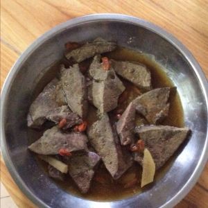 當歸枸杞豬肝煎