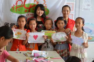 留守兒童畫給爸爸媽媽的家書