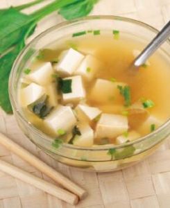 味噌豆腐蔬菜湯 味噌豆腐蔬菜湯