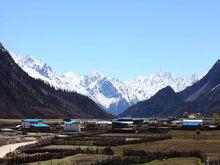 西藏波密風景區