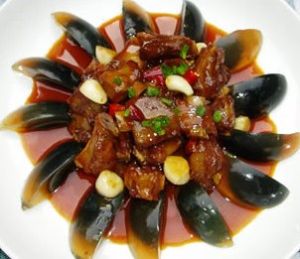 皮蛋燴甜豆 皮蛋燴甜豆