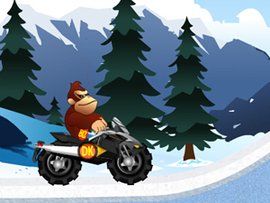 猩猩冰上騎車 猩猩冰上騎車