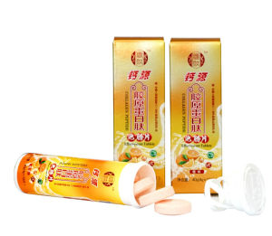 國肽•鈣源膠原蛋白肽泡騰片