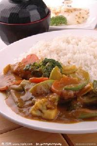 蔬菜咖喱飯 蔬菜咖喱飯