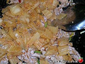 韓國泡菜炒肉片 韓國泡菜炒肉片