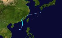 1407號颱風“海貝思”路徑圖