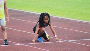 7歲神童百米跑出13秒48