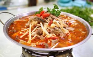 鍋仔金菇羊雜 鍋仔金菇羊雜