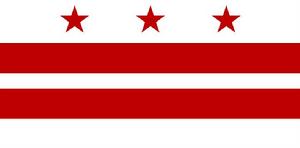 華盛頓哥倫比亞特區州旗