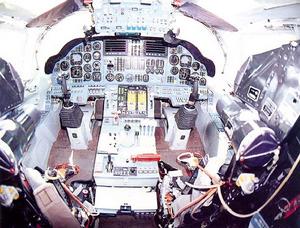 圖-160的駕駛艙