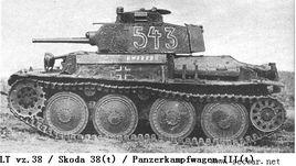 PzKpfw38(t)輕型坦克及其改型 PzKpfw38(t)輕型坦克及其改型