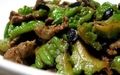 豆豉苦瓜炒牛肉 豆豉苦瓜炒牛肉