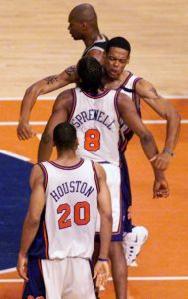 坎比和斯普雷維爾帶領尼克斯創造了黑八奇蹟，只可惜總決賽惜敗給馬刺。