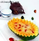 銀耳枸杞木瓜盅 銀耳枸杞木瓜盅