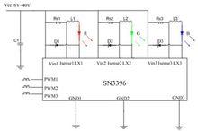 真彩色射燈單晶片LED驅動解決方案