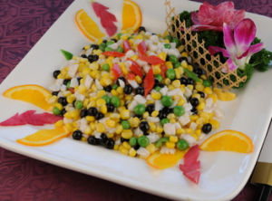 鮮豌豆燴魚米 鮮豌豆燴魚米