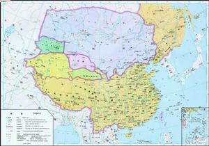 明朝疆域全圖（二）1582年（明萬曆十年）