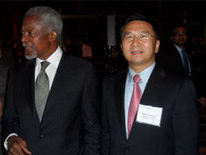 趙雲龍和安南秘書長