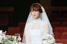 松井玲奈婚紗造型