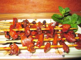 蒜香烤雞胗 蒜香烤雞胗