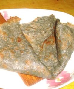 黑芝麻豆漿薄餅 黑芝麻豆漿薄餅