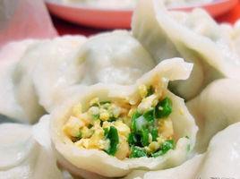 韭菜蝦仁餡水餃 韭菜蝦仁餡水餃