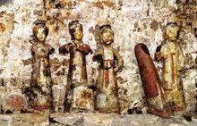 趙廷隱墓出土的伎樂俑