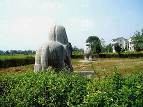 句容市南朝蕭績墓石刻 句容市南朝蕭績墓石刻