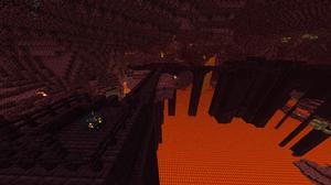 下界要塞及其中的烈焰人刷怪箱