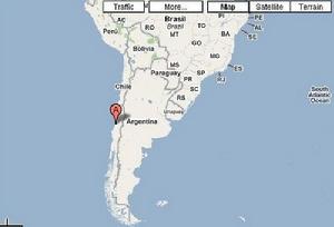 康塞普西翁 在智利的位置
