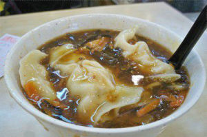 酸辣湯餃 酸辣湯餃