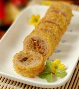 炸雞絲卷 炸雞絲卷