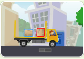 郵遞小子送包裹 郵遞小子送包裹