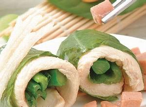 雪梨炒雞肉卷 雪梨炒雞肉卷