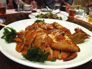 茶葉熏嫩雞 茶葉熏嫩雞