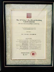 中國最佳品牌建設案例