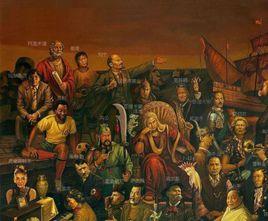 與但丁討論神曲